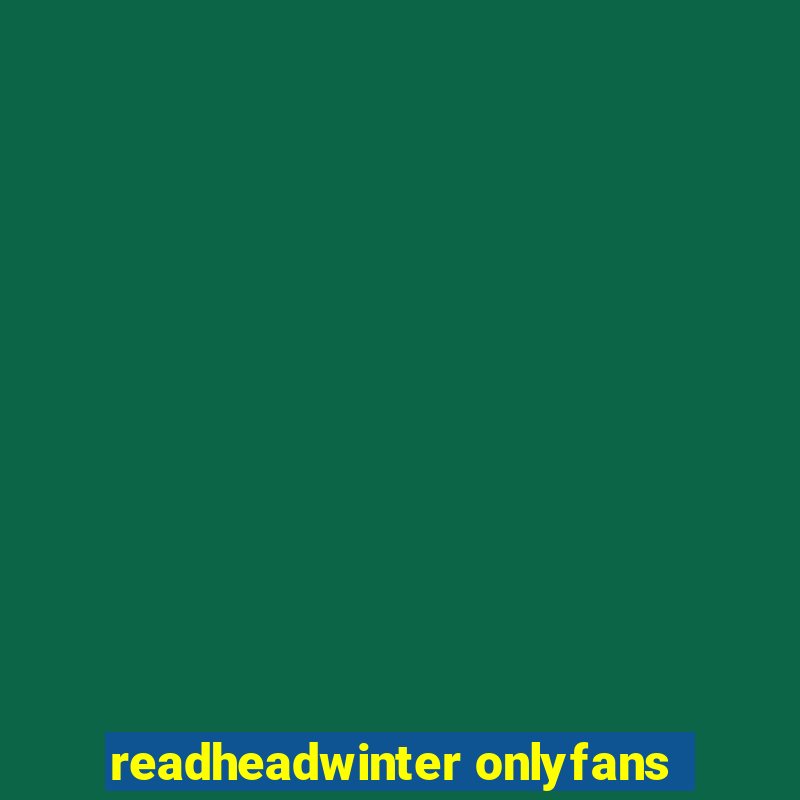 readheadwinter onlyfans